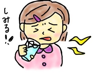 知覚過敏でしみる