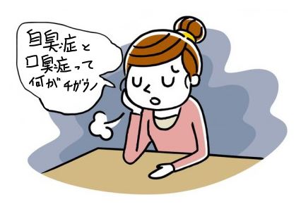 自臭症と口臭症の違い