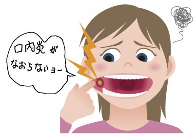 口内炎が治らないよ