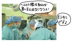 扁桃腺の除去手術